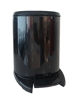Uravas Store Primanova Cigo Pedallı Çöp Kovası 6lt Siyah Iç Kısım Siyah M-E41-06-06