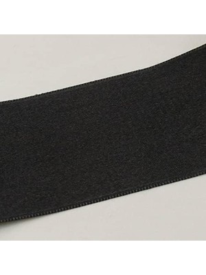 Uravas Store Siyah Saten Kurdela 6 cm x 10 Metre