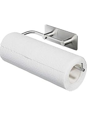 Uravas Store Deltahome Paslanmaz Çelik Kağıt Havluluk Aparatı Inox SS304 - Kendinden Yapışkanlı