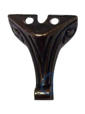 Renas Store Moda Ahşap Sandık Ayağı, Kutu Ayak 2,5 cm - Eskitme, 100 Adet