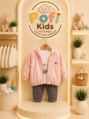 Pofi Kids Kız Çocuk Montlu Takım (6-9-12-18-24 Ay)
