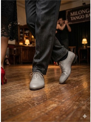 Suna Tango, Salsa, Bacata, Swing, Linda Hoop -Solo Caz-Maskaratlı Deri Erkek Dans Ayakkabısı