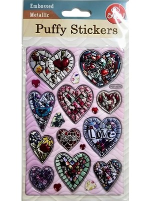 Kaia Life Bu-Bu Puffy Stickers Kalpler