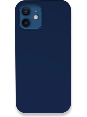 Magicool Iphone 12 Kılıf Lansman Legant Silikon - Lacivert