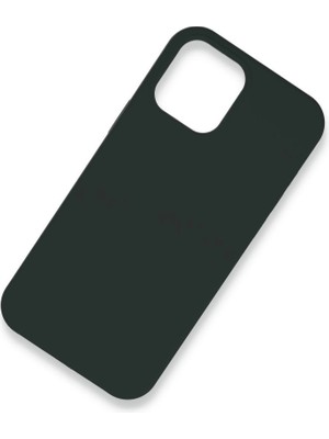 Magicool Iphone 12 Kılıf Lansman Legant Silikon - Koyu Yeşil