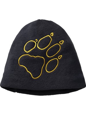 Jack Wolfskin Front Paw Beanie Unisex Çocuk Gri Bere