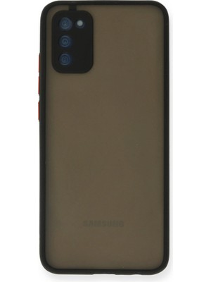 Magicool Samsung Galaxy A03S Kılıf Montreal Silikon Kapak - Siyah
