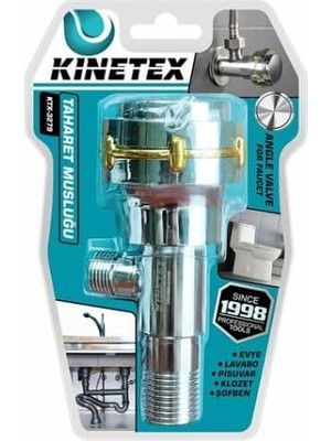 Renas Store Kınetex Taharet Musluğu, A1 Model, KTX-3279, No:30, Krom Kaplama