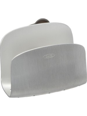 Renas Store Oxo Steel Suction Sponge Holder