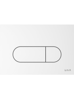 Renas Store Vitra Root Round 740-2200 Kumanda Paneli, Parlak Beyaz