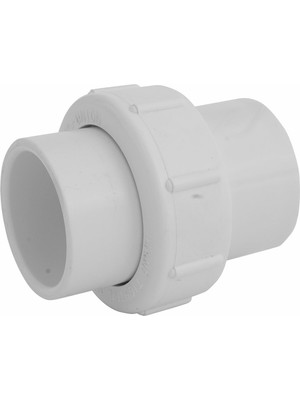 Renas Store Nds WU-1500-S Pvc Boru Ek Parçası, 1-1/2-Inç Kayma Birliği, Çizelge 40, Epdm O-Ring, Beyaz