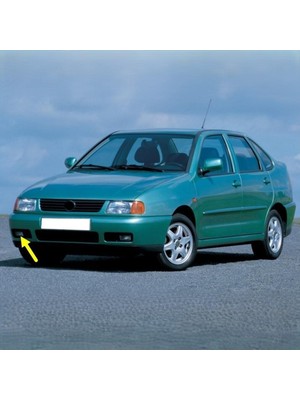 Renas Store Ön Tampon Sağ Sis Farı Kapağı 6K5853666 Vw Polo Classic ile Uyumlu 1996-2002