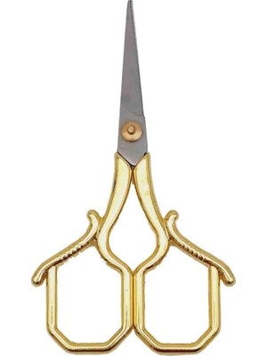 Renas Store Aksesuar Vintage Makas 10 cm Gold