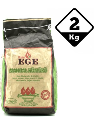 Atalier Coco 2 kg Mangal Kömürü - Çıra Hediyeli - Meşe Kömürü