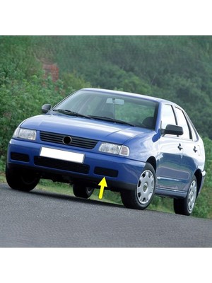 Renas Store Ön Tampon Sol Sis Kapağı Sissiz 6K5853665A Vw Polo Classic ile Uyumlu 1996-2002