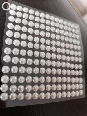 Renas Store Kendinden Yapışkanlı Hızma Incili Hızma Saç Incisi 80 Adet