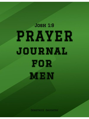 Renas Store Prayer Journal For Men