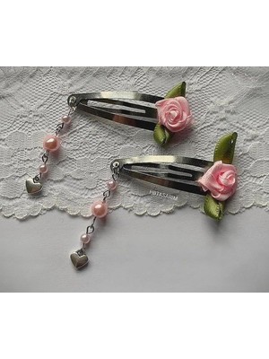 Renas Store Çıt Çıt Toka Pinky Vintage