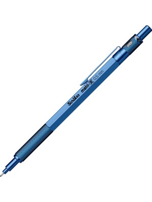 Renas Store Scrikss Office Matri-X Versatil 0.5 mm Metalik Mavi Şeffaf Amb.