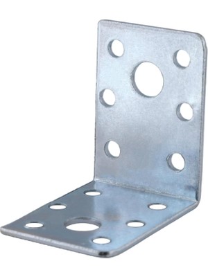 Renas Store BADEM10 Mobilya Dolap Köşe Bağlantı Sabitleme L Demir Köşebent Gönye 50X50X35 mm (5 Adet)