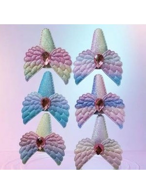 Renas Store Unicorn Çıtçıtlı Saç Tokası 2 Adet