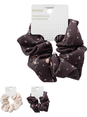 Renas Store Fashion Serisi Fiyonklu Çiçekli Kelebek Saç Lastiği (1 Adet)