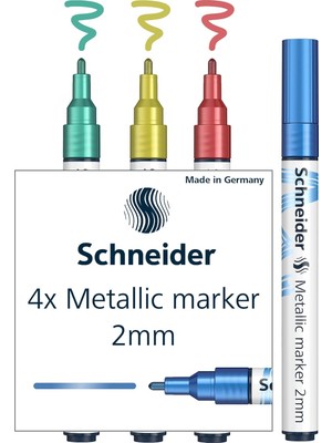 Renas Store Schneıder Metalik Marker 011 2mm Set 2 - ML01111502