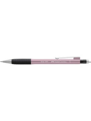 Renas Store Faber-Castell Grip 1345/47 Versatil Kalem, 0.7 Mm, Pembe, Ergonomik Tutuş, Yaylı Uç, Uzun Silgi, Modern Tasarım