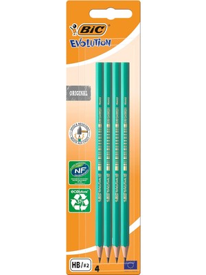 Renas Store Bıc Evolution 650 Hb Kurşun Kalem, 4'lü Blister