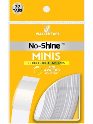 Renas Store Walker Tape No-Shine Mini's Protez Saç Bandı Oval 3/4'' x 3'' (2,0cm x 7.5cm) 72 Adet