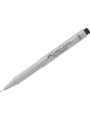 Renas Store Faber-Castell 6 Keçeli Kalemler Paketi Ecco Pigment 0.05 mm Siyah