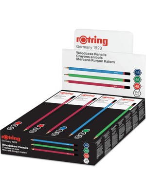 Renas Store Rotrıng Rotring Mercanlı Kurşun Kalem 12 Adet