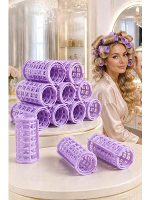 Renas Store Transformacion Kafes Gece Bigudisi Isısız Saç Şekillendirme Doğal Bukle Bigudisi 10 Adet 720025 720025 Renkli