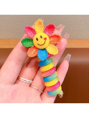 Renas Store Hb Tasarım Spiral Yaylı Çocuk Tokası