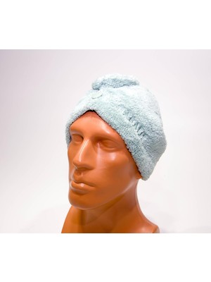 Renas Store Decathlon Mikrofiber Saç - Baş Havlusu - Su Yeşili Nabaiji Meridyendukkan