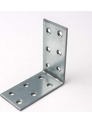 Renas Store L Demir Gönye 30X60X60 mm (50 Adet) Metal Mobilya Bağlantı Aparatı Köşe Raf Sabitleme Demiri