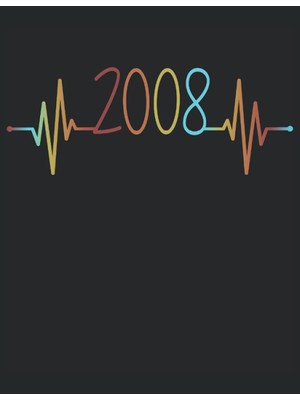 Renas Store 101 Mandalas - Malbuch Ekg Herzschlag Jahrgang 2008 Baujahr Heartbeat: Lustiges Retro Vintage Herzlinie Geburtstags Geschenk - A4 (8,5X11) - 101 ... - Entspannen - Anti Stress - Zum Ausmalen