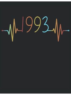 Renas Store 101 Mandalas - Malbuch Ekg Herzschlag Jahrgang 1993 Baujahr Heartbeat: Lustiges Retro Vintage Herzlinie Geburtstags Geschenk - A4 (8,5X11) - 101 ... - Entspannen - Anti Stress - Zum Ausmalen
