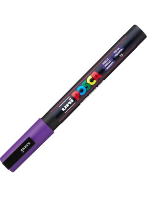 Renas Store Uni-Ball Pc-3m Su Bazlı Poster Markörü, Mor