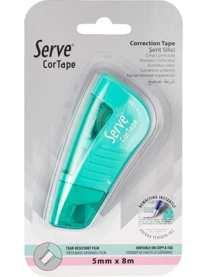 Renas Store Serve Cortape Şerit Silici 5 Mm*8mt Nane Yeşili Tekli Blister