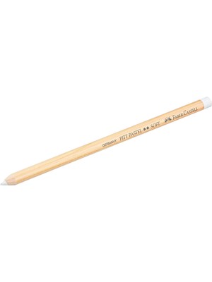 Renas Store Faber-Castell Pitt Monochrome Boya Kalem, Beyaz Soft, Yumuşak Doku, Gölgelendirme ve Işık Efekti Için Uygun
