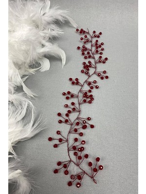 Renas Store Bordo Sia Model Saç Aksesuarı