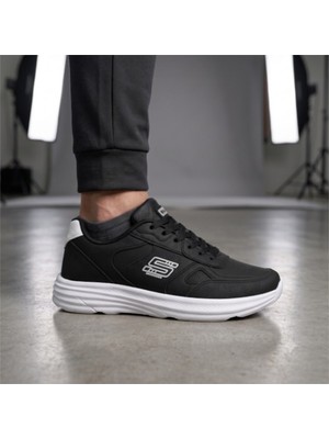 Wanderfull Secon Erkek Sneaker Siyah Ayakkabı 40-45