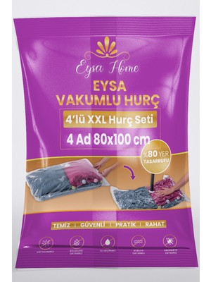 Empressco 4 Adet Xxl Eysa Vakumlu Hurç (80X100 Cm)