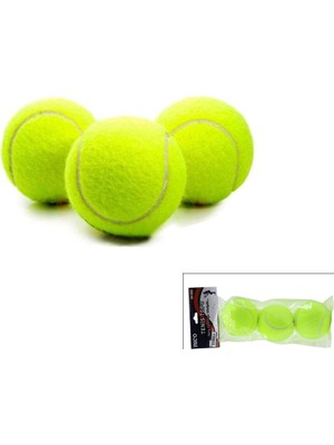 Atalier Coco Tenis Topu Seti - 3'lü Paket - Dayanıklı Top