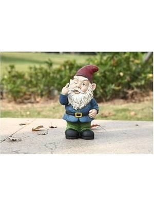 Renas Store Hi-Line Gift Ltd. Göz Kırpan Orta Parmak Cüppe, Mavi ve Yeşil