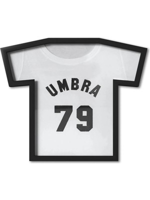 Umbra T-Frame Tişört Duvar Çerçevesi Siyah Orta Boy 72 x 3 x 62 cm