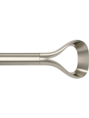 Umbra Loop Tekli Perde Çubuğu 107-305 cm Çevre Dostu Nikel