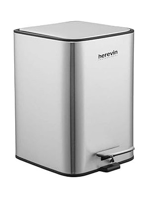 Renas Store Herevin 5 Lt Paslanmaz Çelik Çöp Kovası