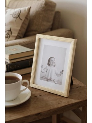 Renas Store Emores Ahşap Resim Çerçevesi 4'lü Set Halinde 15 x 20 cm Boyutunda